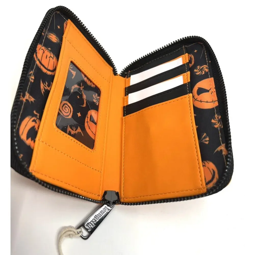 Loungefly Jack Skellington Pumpkin Wallet *GLOW IN THE DARK *New With Tags* NWT